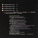 Anthony Braxton - Four Compositions (GTM) 2000 (CD) Image